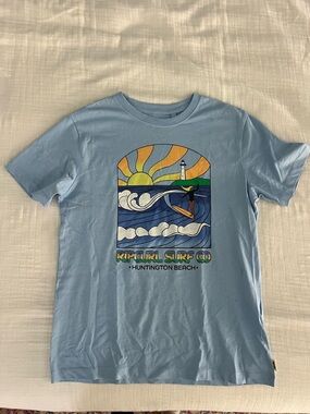 Rip Curl Kids Light Blue Crewneck Tee